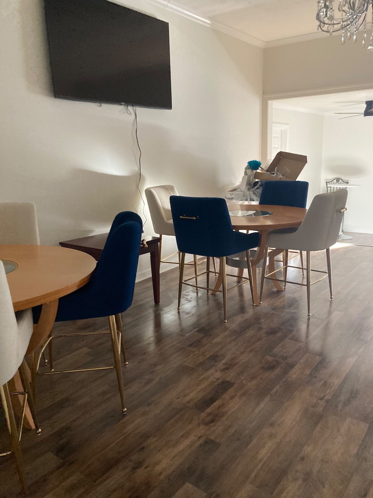 Dining area at Blue Diamond Venue 300